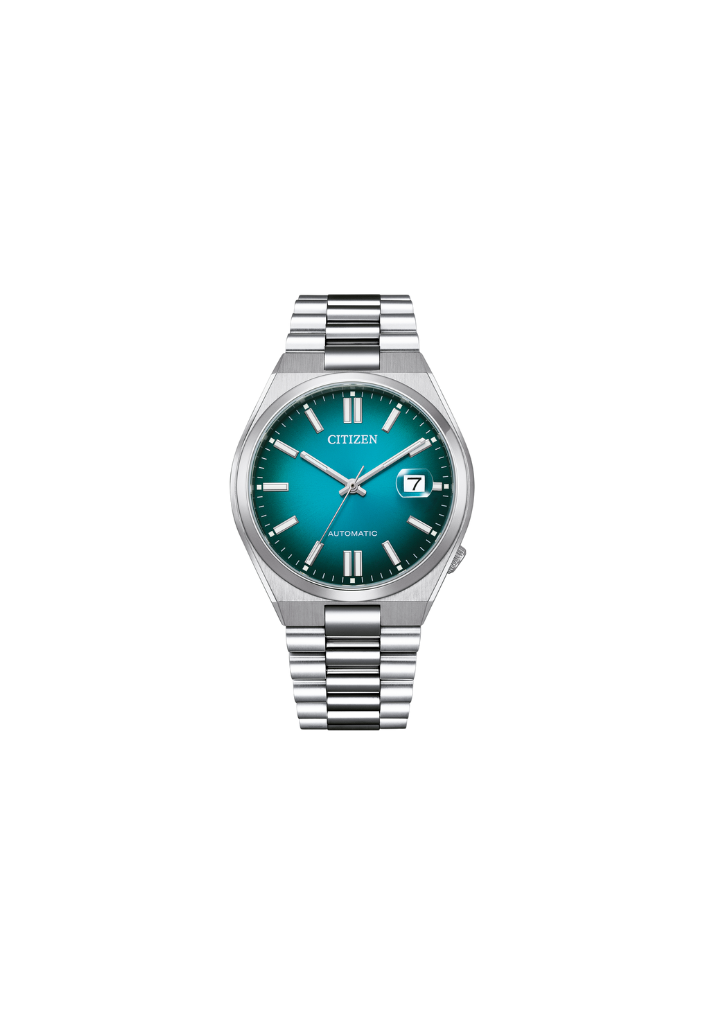 Citizen TSUYOSA Automatic 8210 Green Dial – Silver Men’s Mechanical Watch – Cod. NJ0151-88X