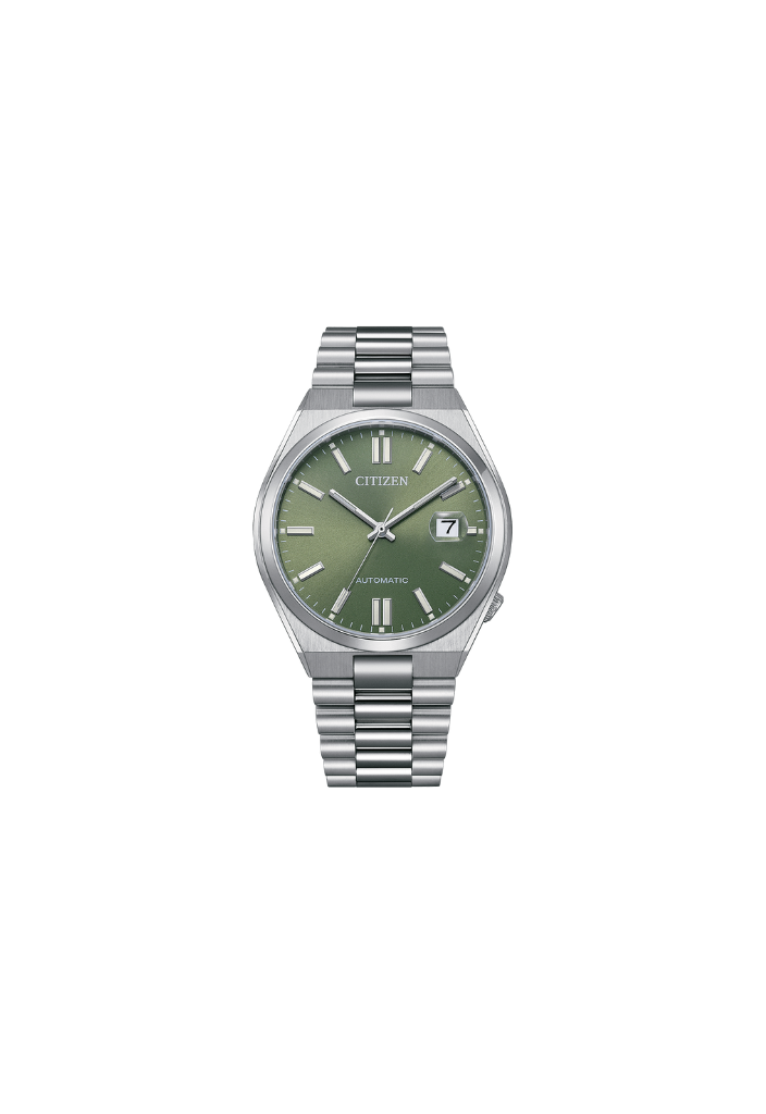 Citizen TSUYOSA Automatic 8210 Peaceful Green Dial – Orologio Meccanico Uomo Acciaio – Cod. NJ0158-89Z