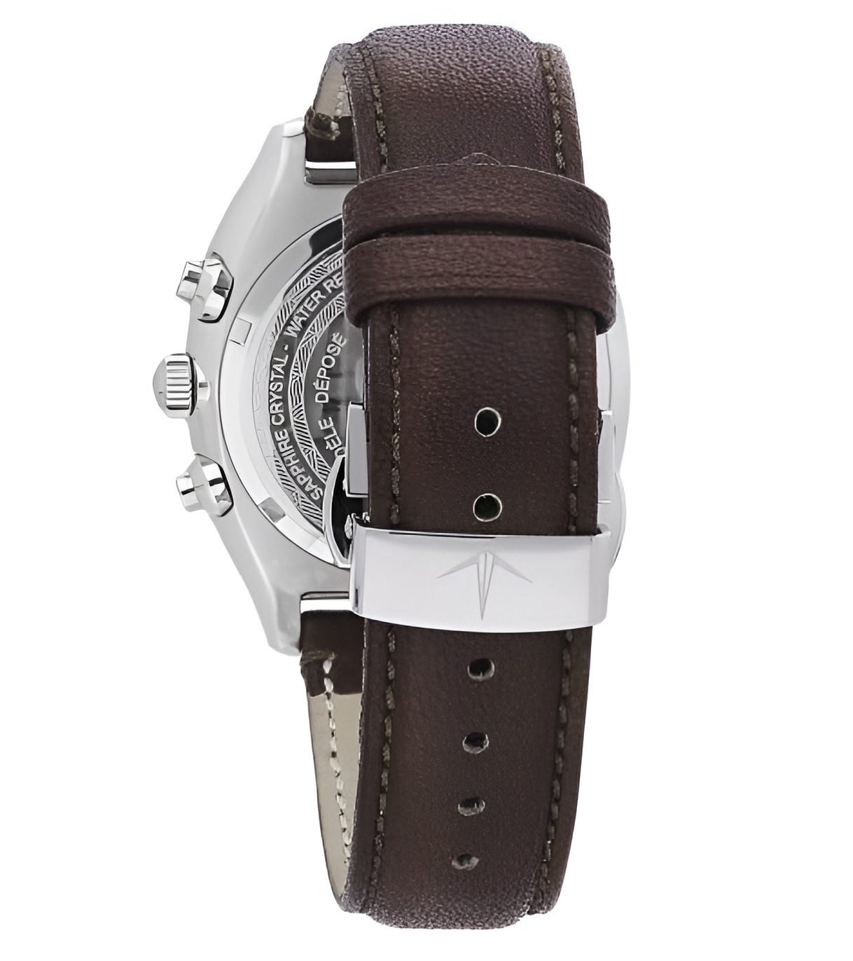 Lucien Rochat R047 – Elegant Chronograph with Matte Blue Dial