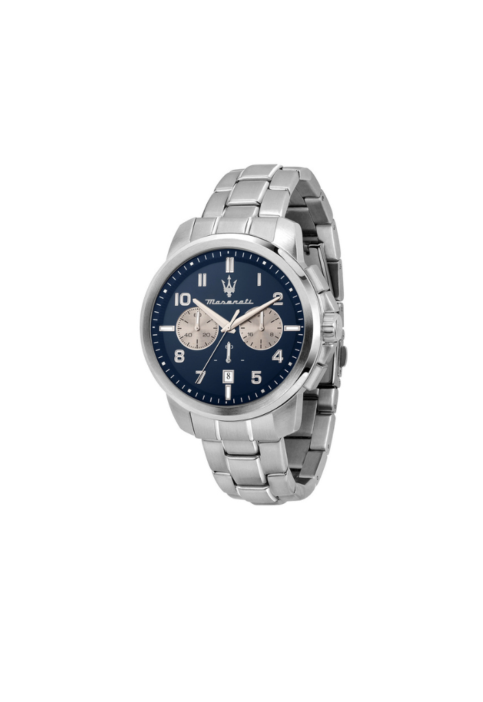 Orologio Maserati Successo R8873 – Cronografo sportivo in acciaio con quadrante blu