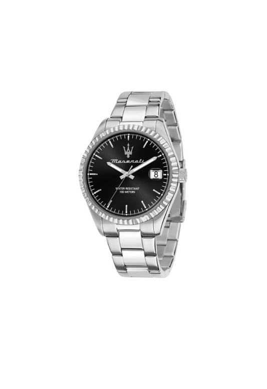 Maserati Competizione R88 Watch – Black Steel Men’s Watch
