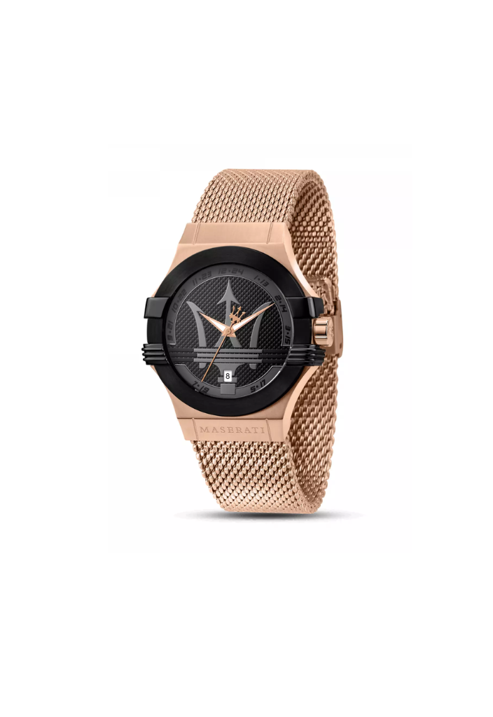 Orologio Maserati Potenza R885 – Eleganza sportiva con cassa in acciaio e oro rosa