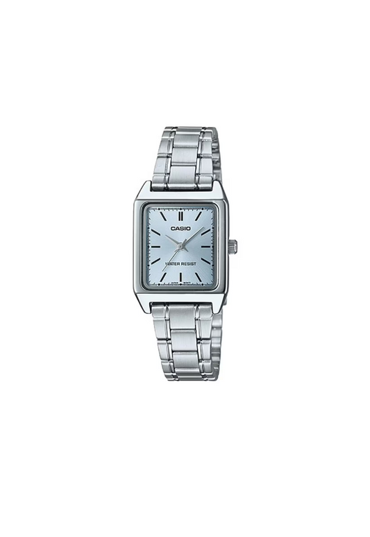 Casio Tank Watch - LTP-V007D-2E Rectangular Case