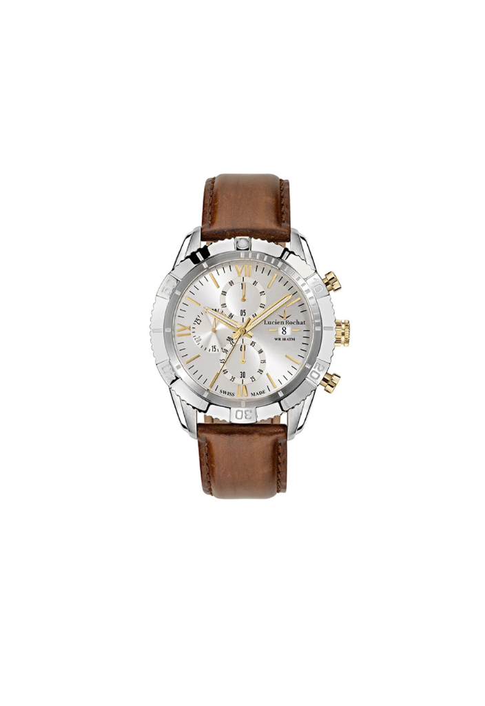 Lucien Rochat R04716 Watch – Chronograph with Leather Strap