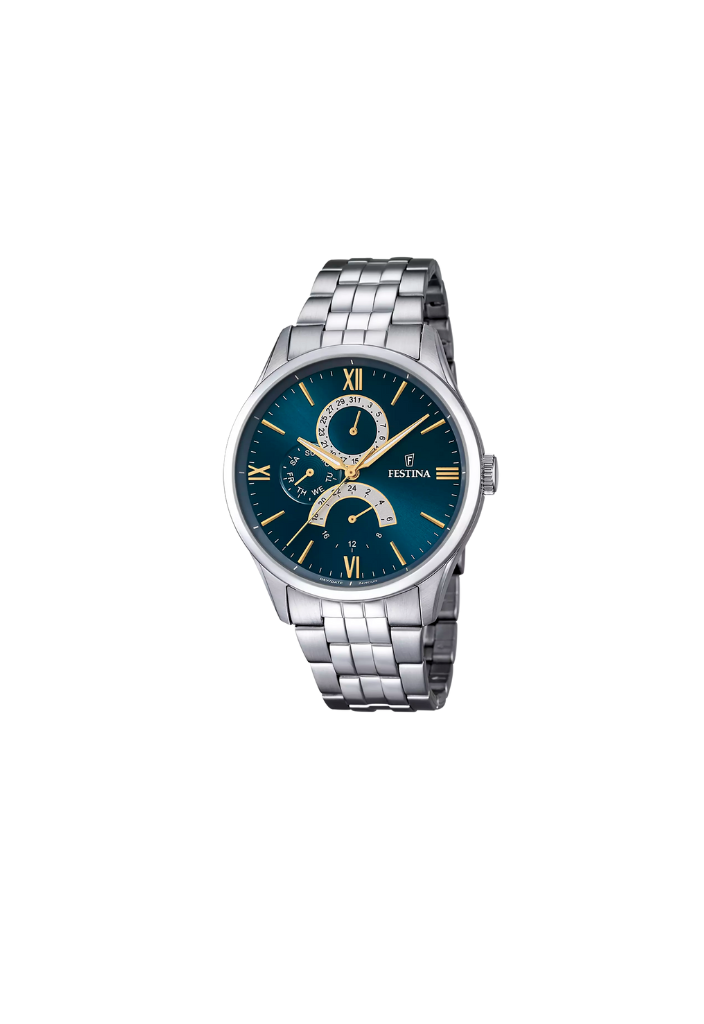 Orologio Festina F16 – Cronografo blu in acciaio