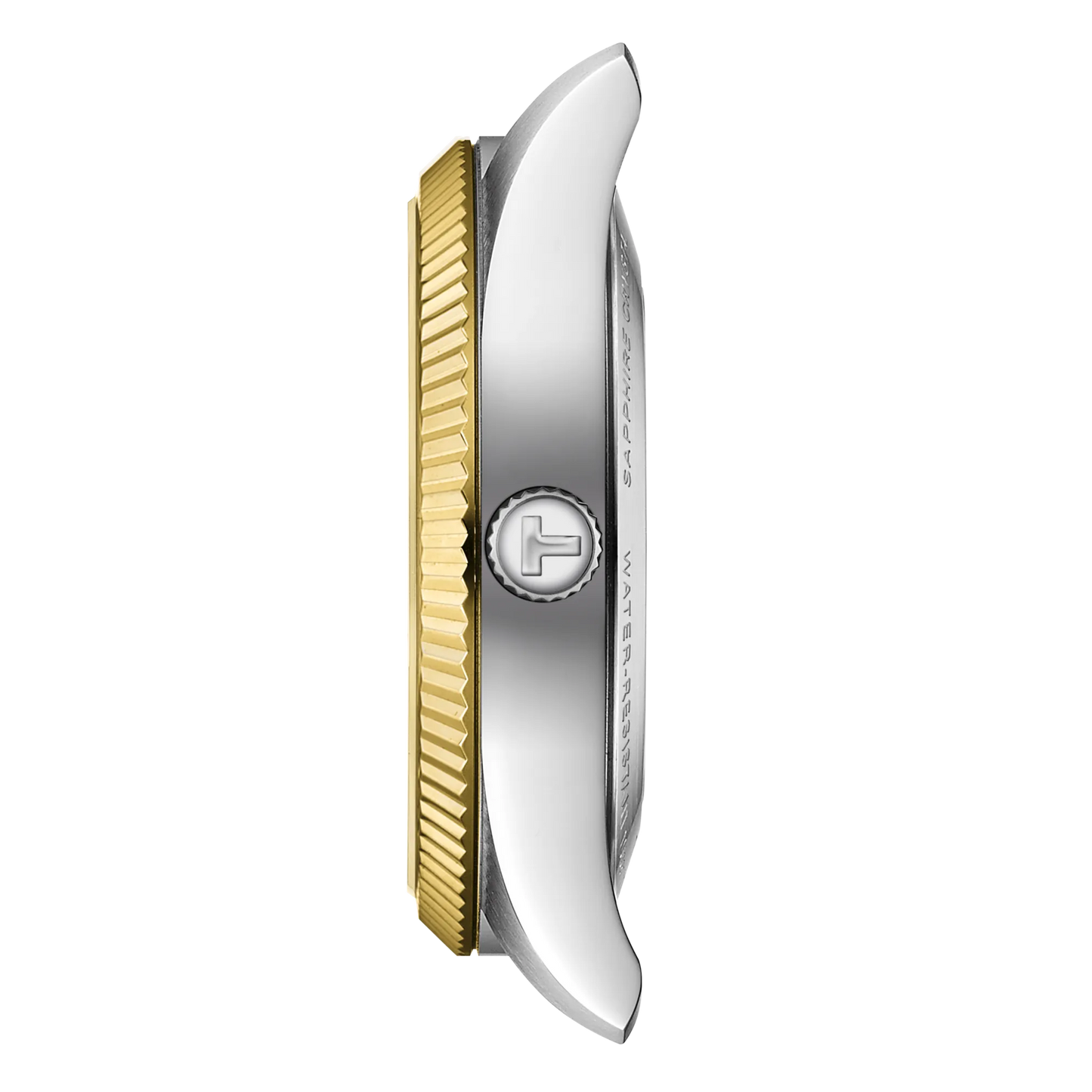 Tissot Ballade COSC Automatic Swiss Made Argento/Oro 39mm T156.408.22.033.00 – orologio uomo bicolore, movimento Powermatic 80 certificato COSC, quadrante argento, vetro zaffiro antigraffio, fondello a vista, bracciale PVD oro.