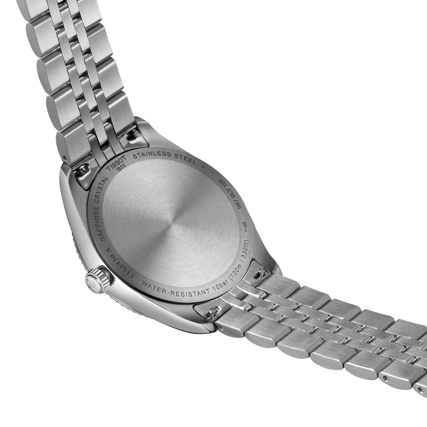 Orologio Tissot Ballade 40mm con quadrante verde soleil e bracciale in acciaio, movimento al quarzo Swiss Made