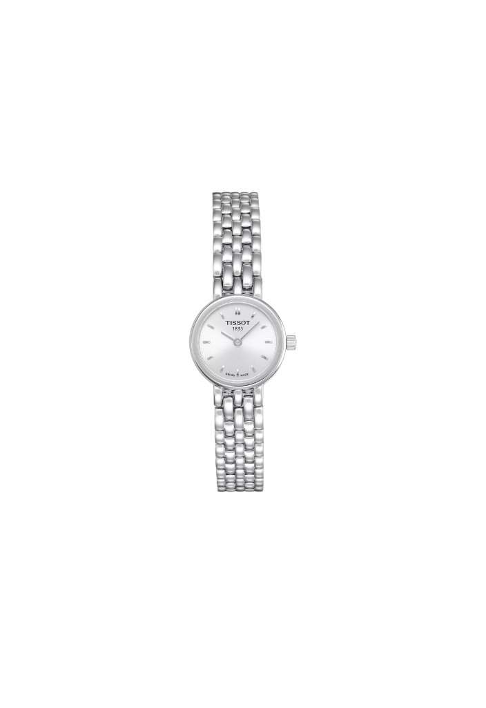 Tissot Lovely Round 19.5mm T058.009.11.031.00 orologio donna quarzo Swiss Made acciaio con vetro zaffiro antigraffio.