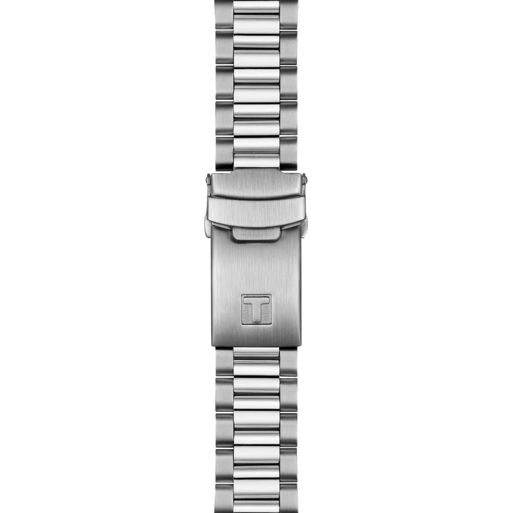 Tissot PR516 Chronograph T149.417.11.041.00 – cronografo quarzo Swiss Made blu 40mm in acciaio, vetro zaffiro, datario, fondello inciso