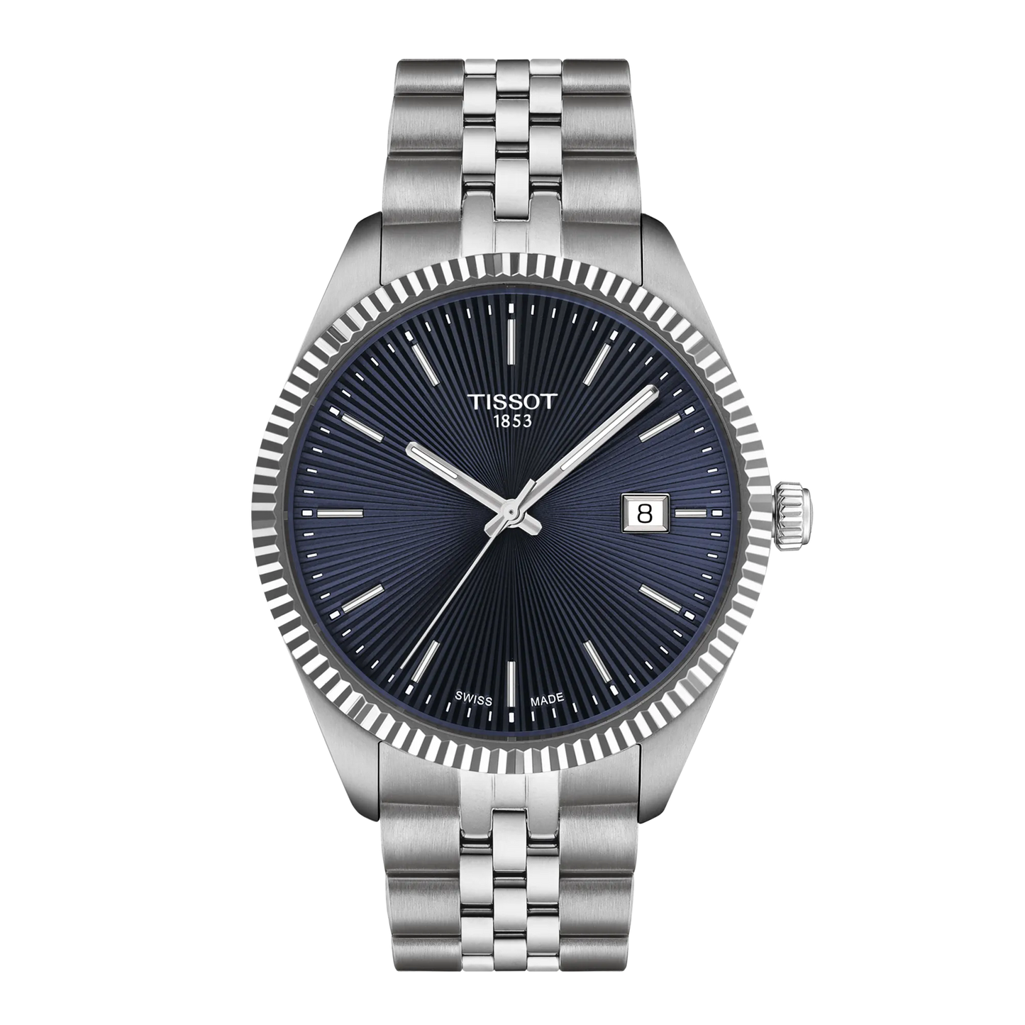 Tissot Ballade 40mm Quarzo Uomo – Quadrante Blu, jubilee, Swiss Made T156.410.11.041.00