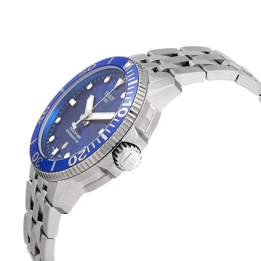 Tissot Seastar 1000 Automatic Swiss Made Blu 43mm Ref. T120.407.11.041.00 – Orologio uomo sportivo con movimento Powermatic 80 e vetro zaffiro.