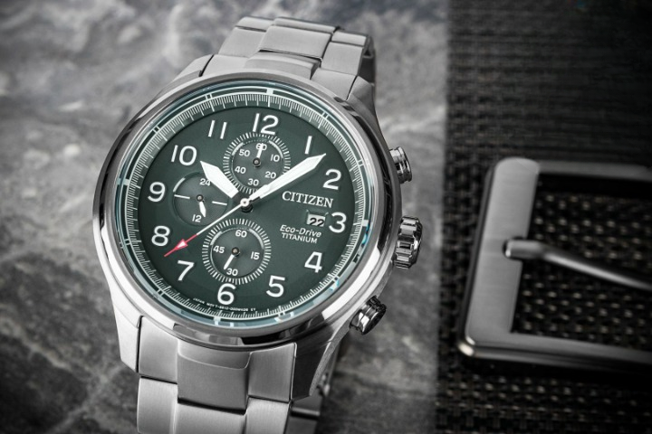 Orologio Citizen eco-drive titanium cronografo
