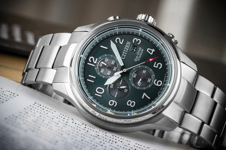 Orologio Citizen eco-drive titanium cronografo