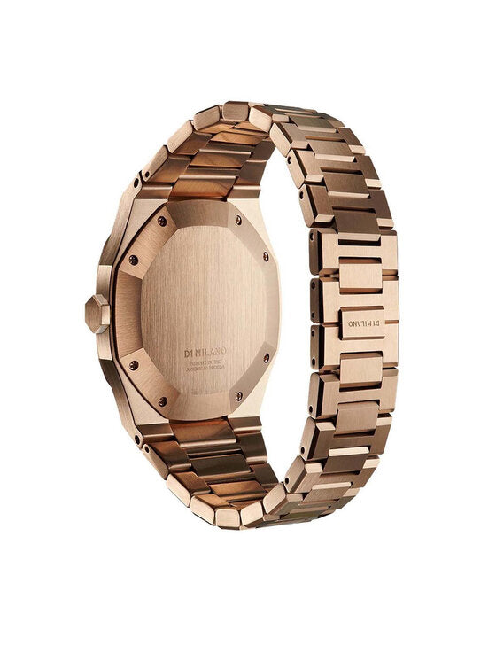 D1 Milano ATBJ03 – Elegant Automatic with Black Dial and Rose Gold Finish