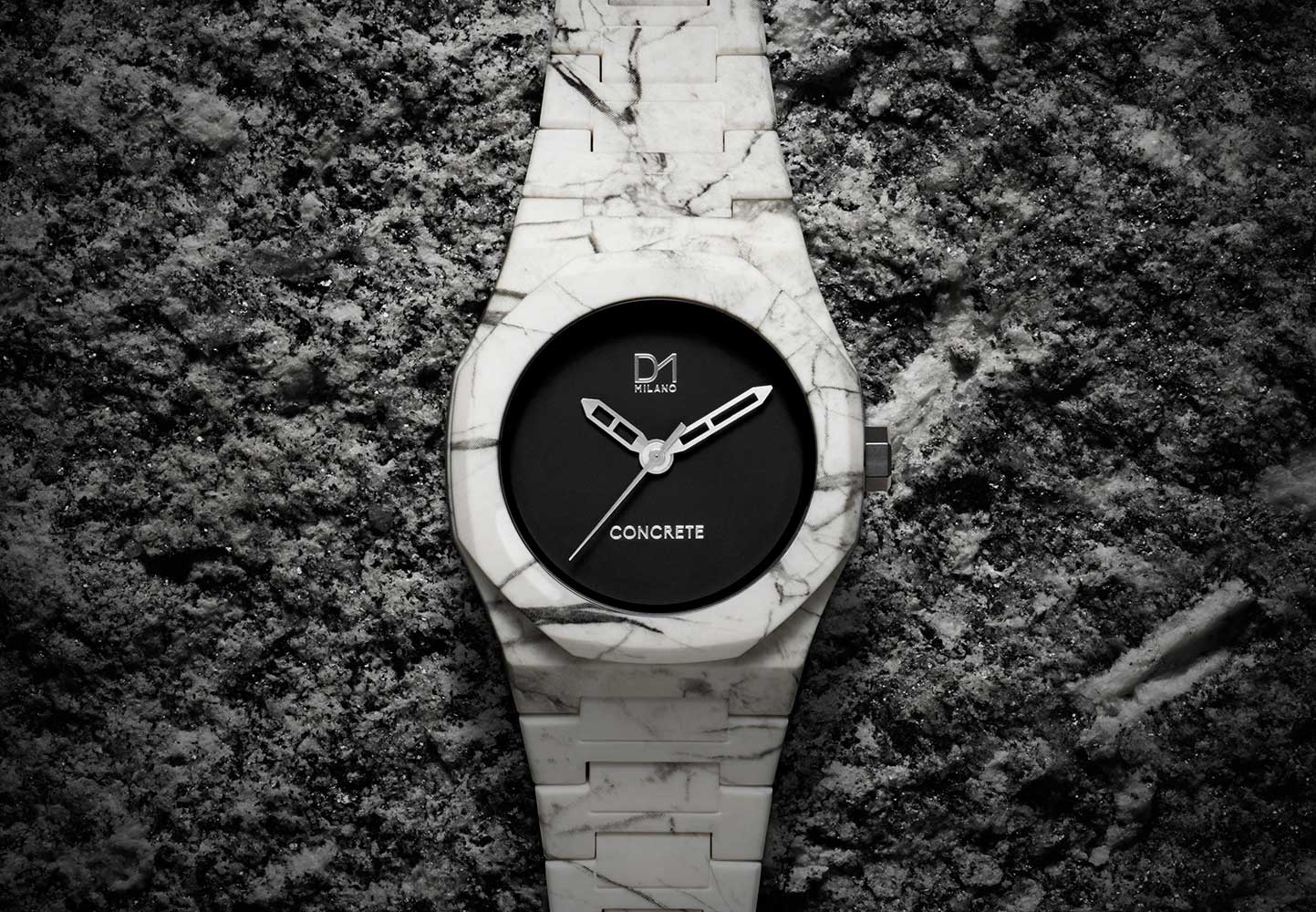 D1 Milano Concrete Clock
