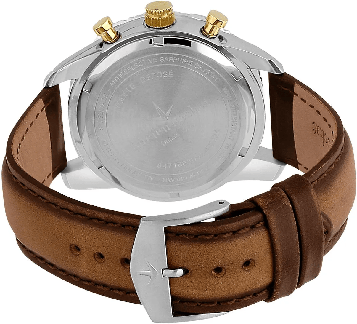 Lucien Rochat R04716 Watch – Chronograph with Leather Strap