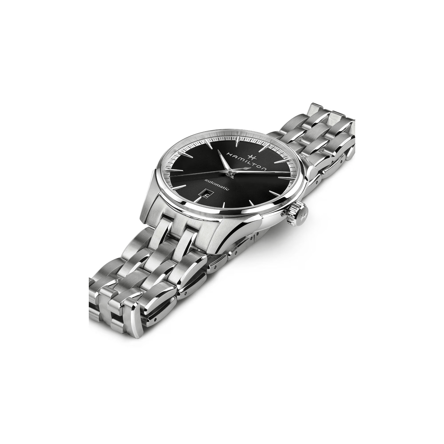 Hamilton Jazzmaster Automatic Black 40mm – Steel Strap