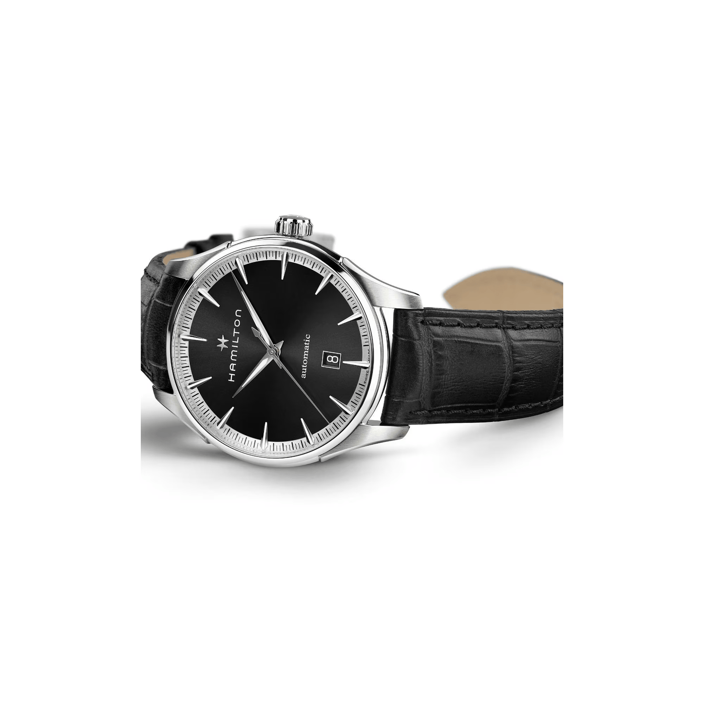 Hamilton Jazzmaster Automatic Nero 40mm – cinturino in pelle nero