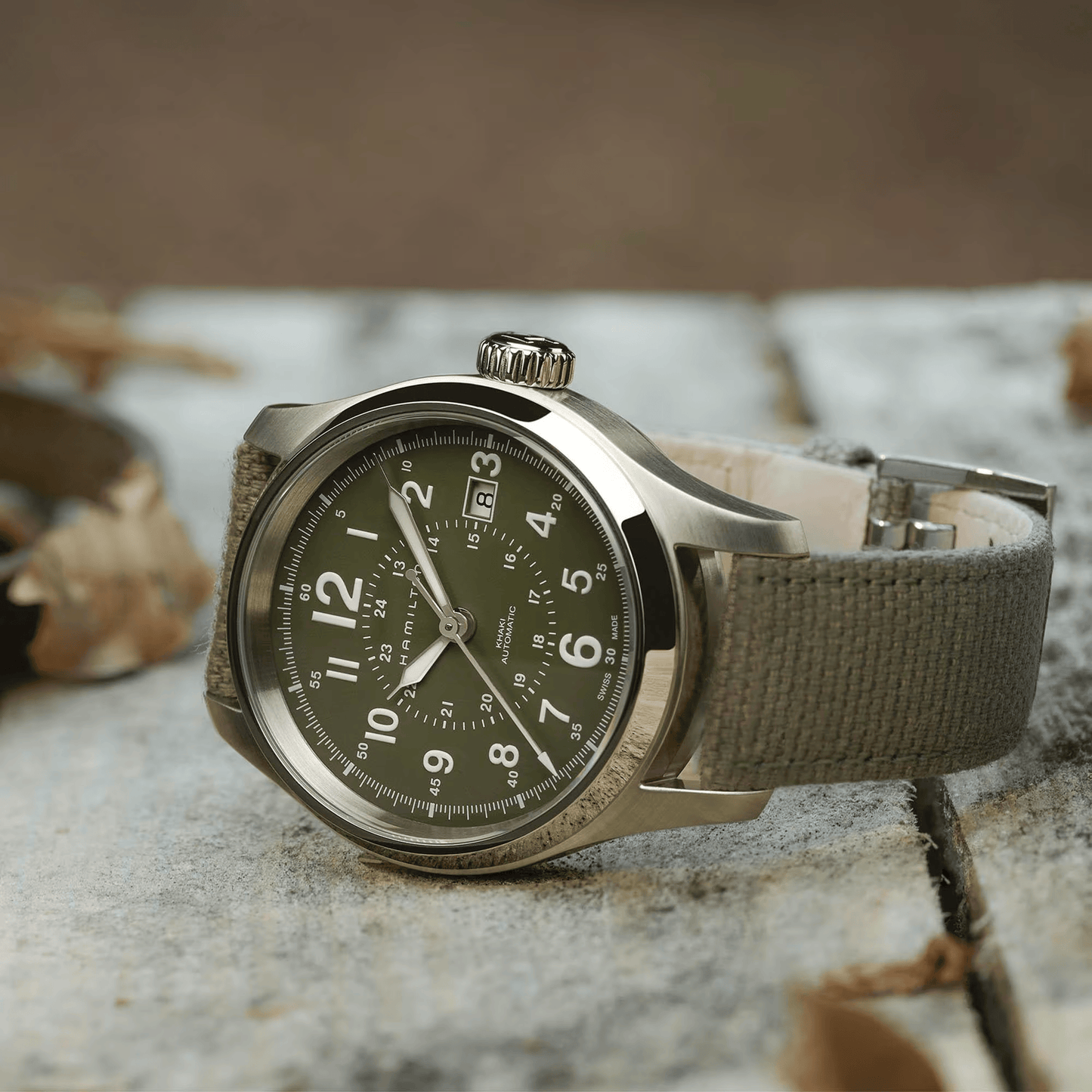 Hamilton Khaki Field Automatic Verde – Orologio militare automatico da 42mm