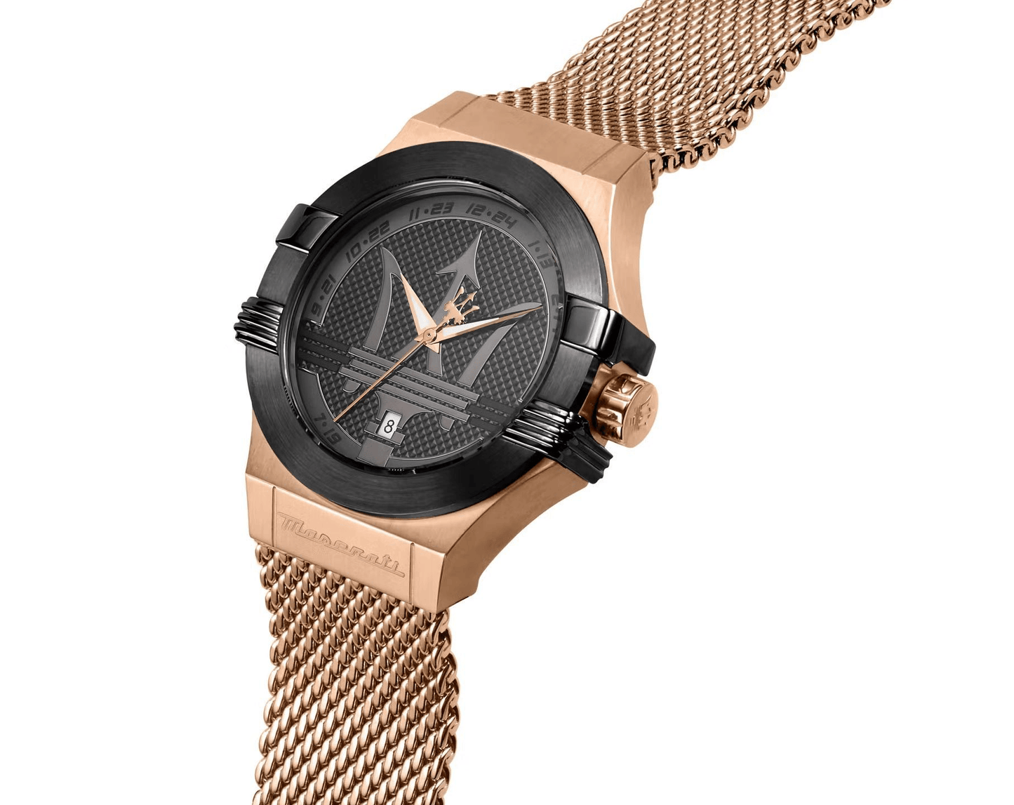 Orologio Maserati Potenza R885 – Eleganza sportiva con cassa in acciaio e oro rosa