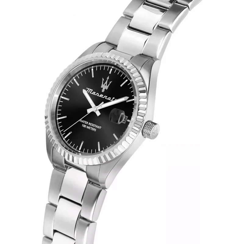 Orologio Maserati Competizione R88 – Orologio da uomo in acciaio colore nero