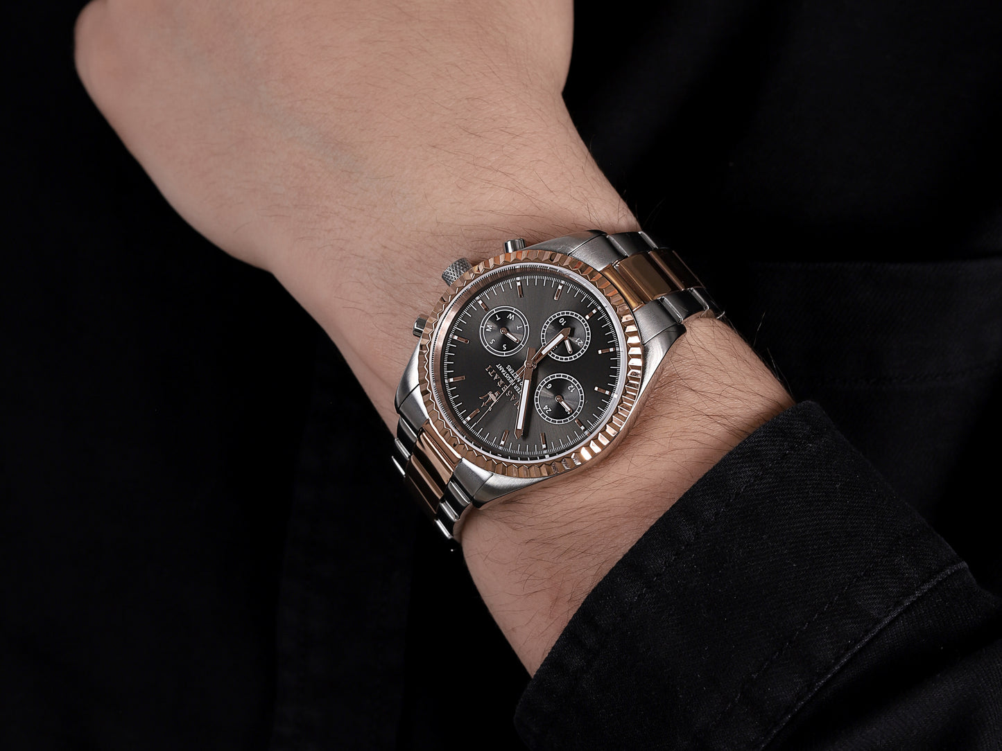 Orologio Maserati R8853 – Multifunzione elegante in acciaio bicolore