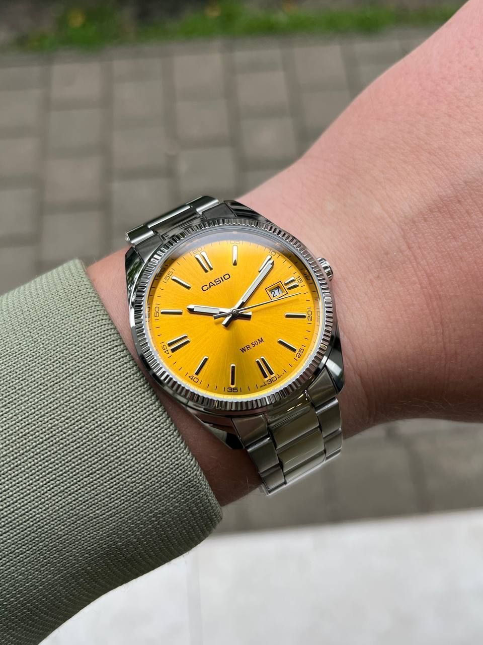 Orologio Casio MTP-1302PD-9AV Giallo