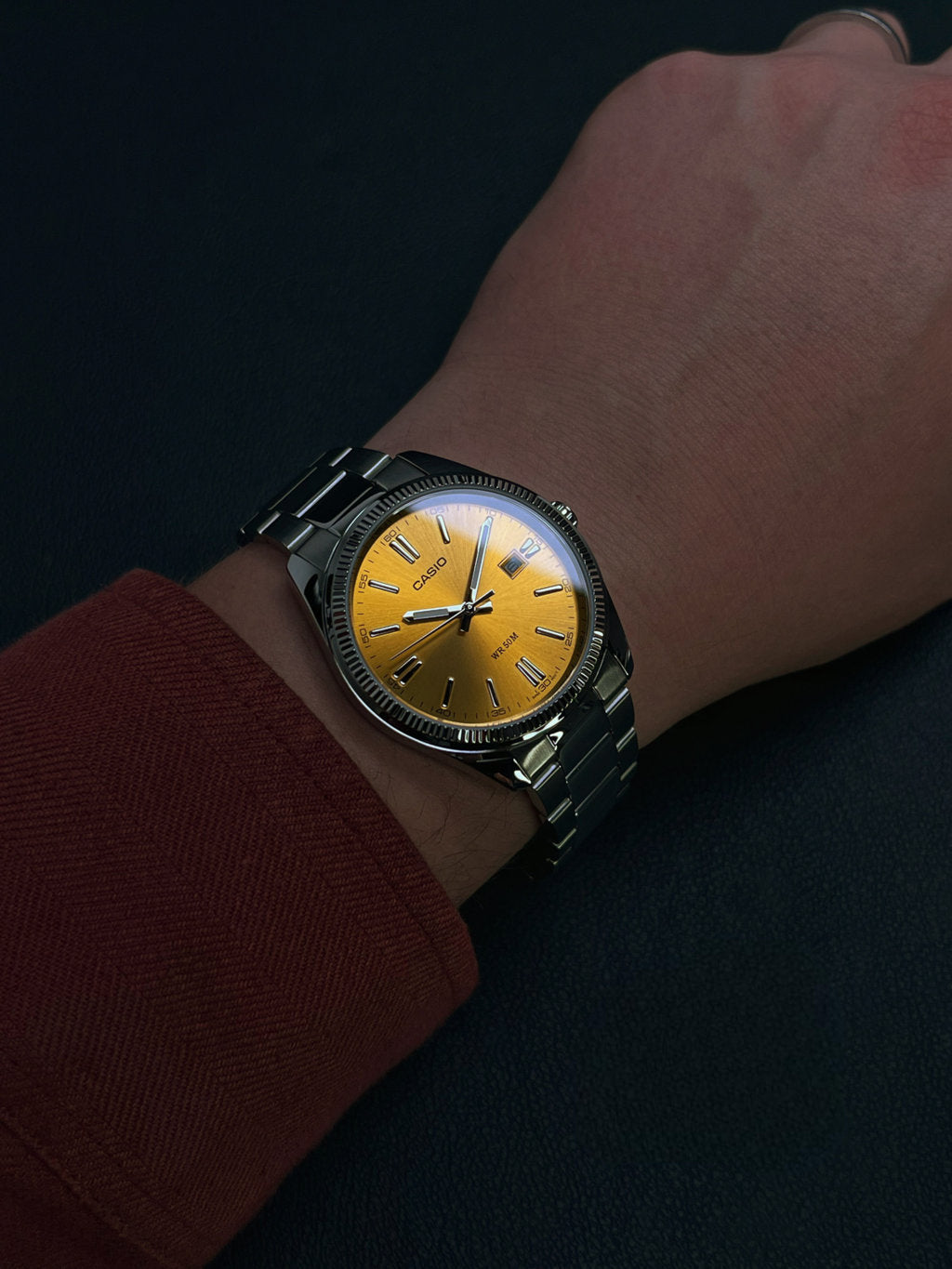 Orologio Casio MTP-1302PD-9AV Giallo