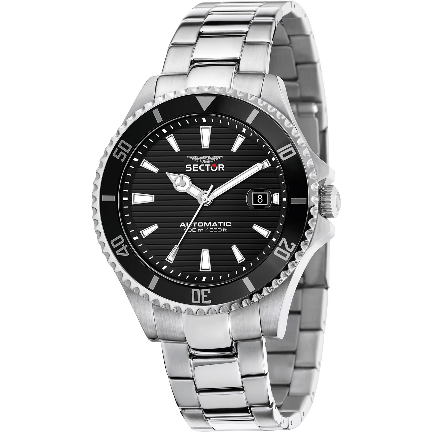 Orologio Sector 230 Automatico nero con data - R3223161006