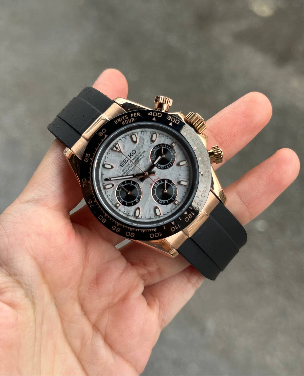 Meteorite Daytona Quadrante Grigio Vendesi Rolex Daytona Meteorite