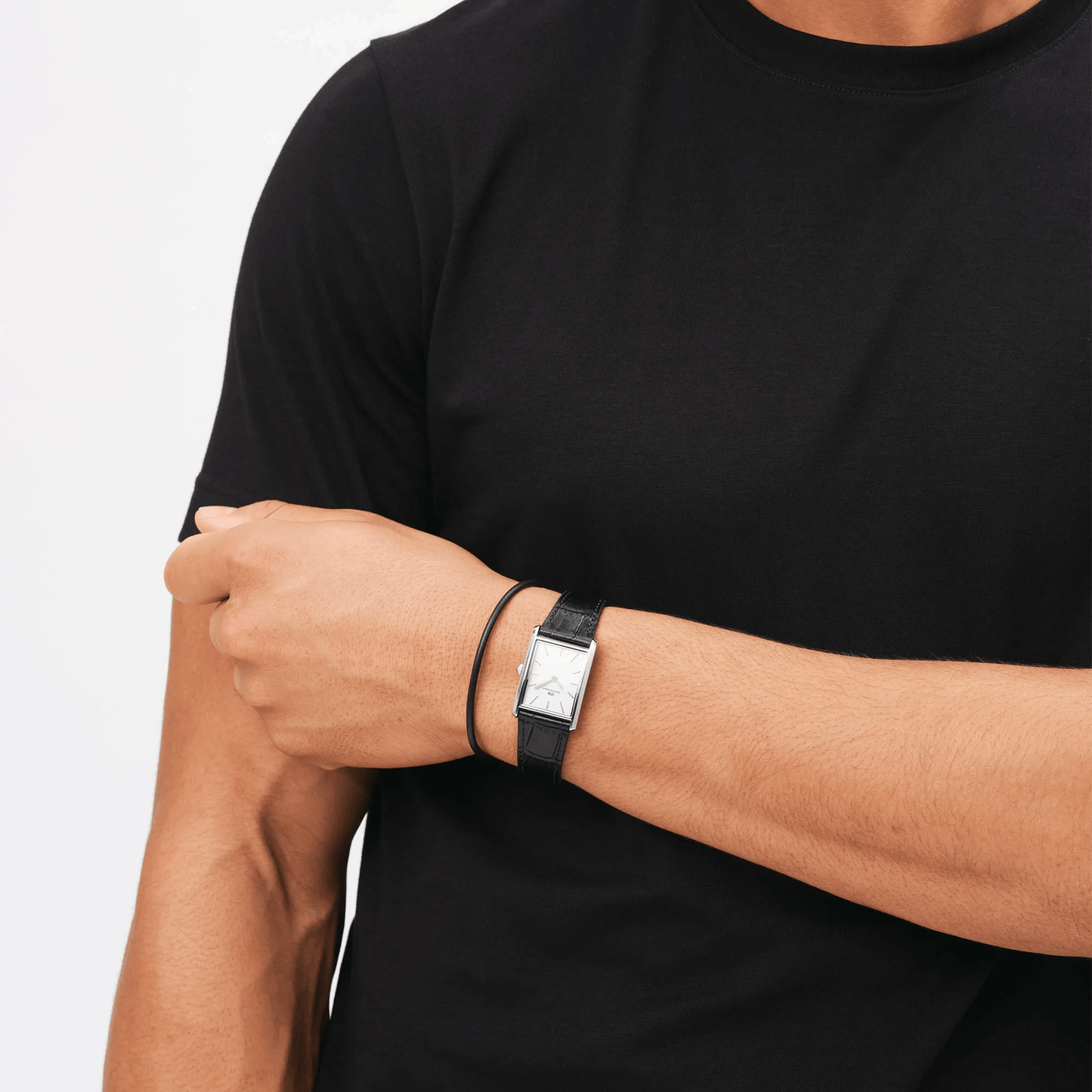 Daniel Wellington Tank Steel Elegant Rectangular Case