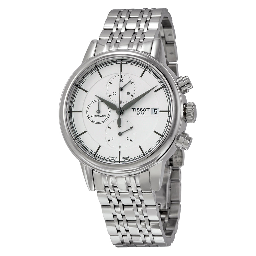 Tissot Carson Automatico Chronograph bianco