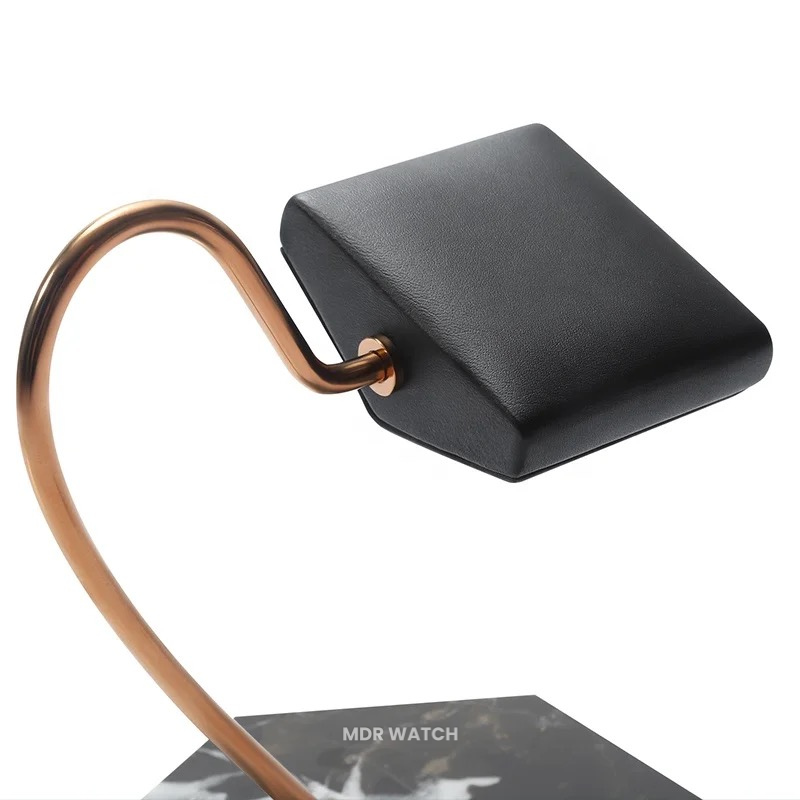 Luxury Watch stand in marmo nero