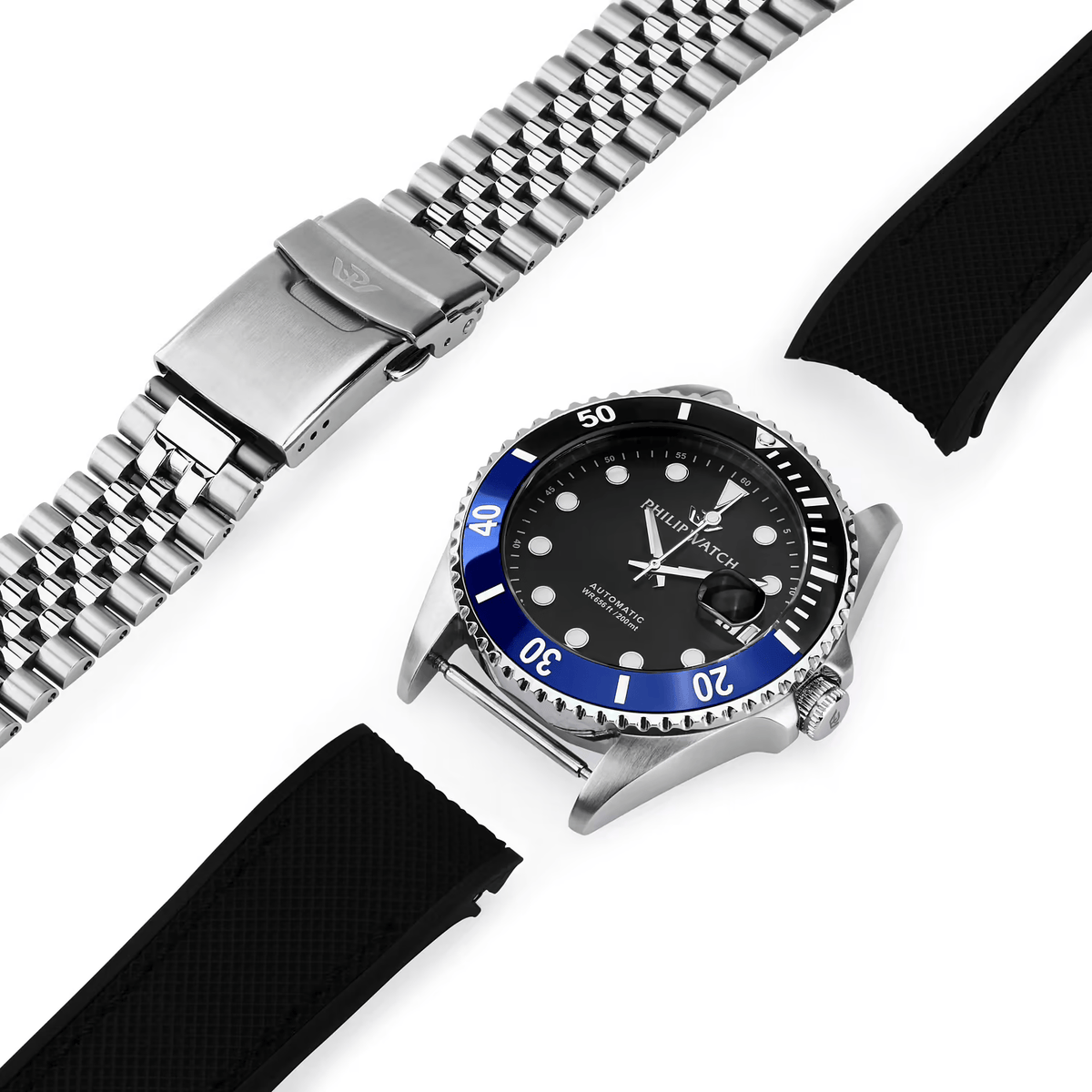 Philip Watch Caribe Diving R8223597037 – Orologio Automatico Uomo Swiss Made