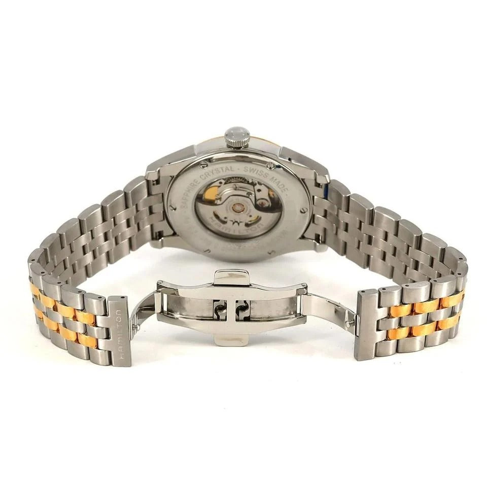 Hamilton American Classic H42425151 – Automatico elegante con quadrante argento e cassa in PVD rosa