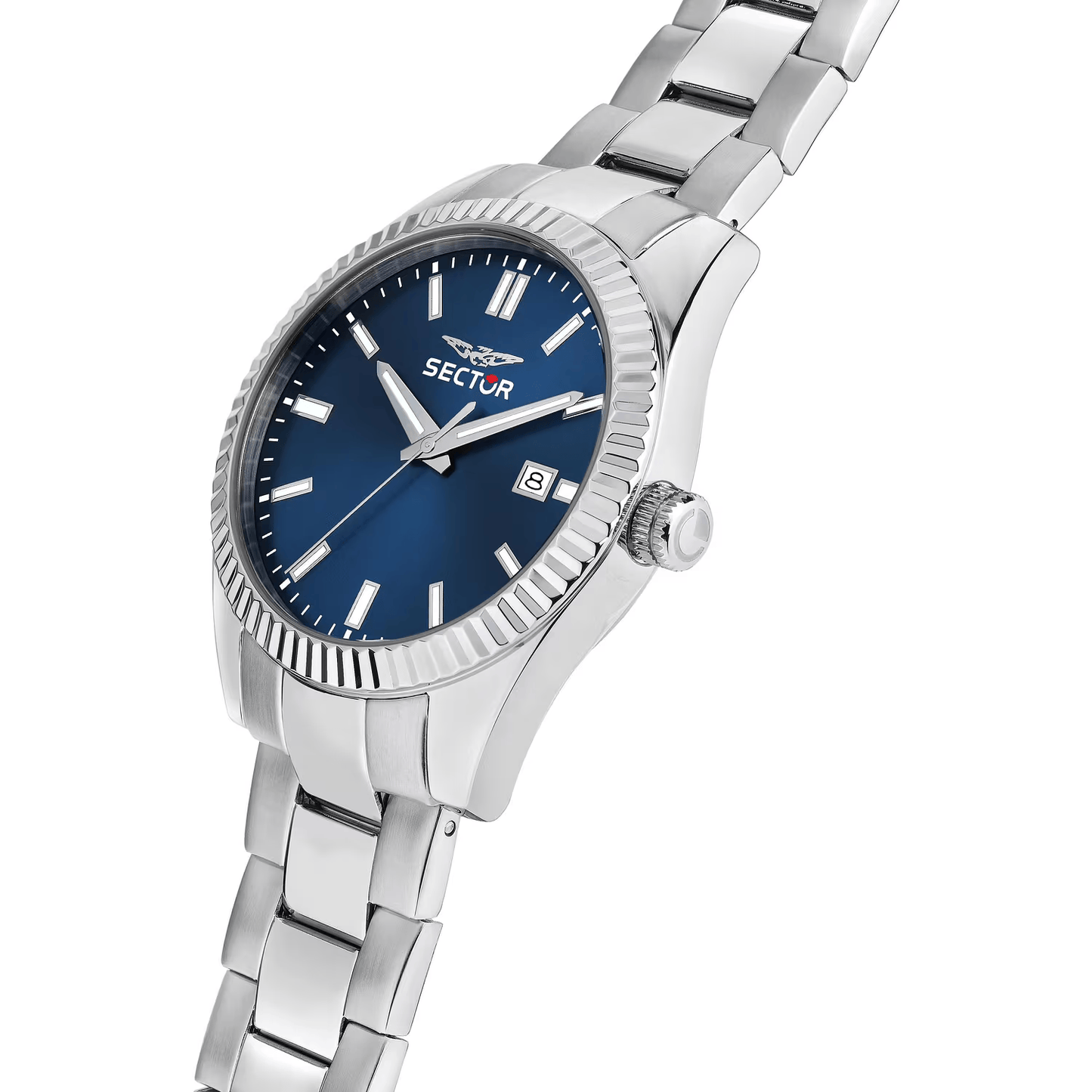 orologio Sector blu R3253240049 – cinturino oyester in acciaio