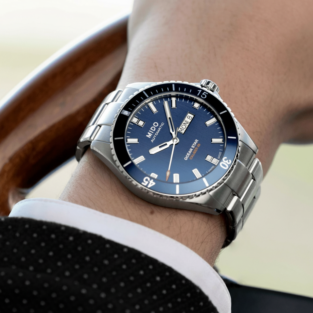 Mido Ocean Star 200 Automatico Swiss Made Blu 42.5mm – M026.430.11.041.00