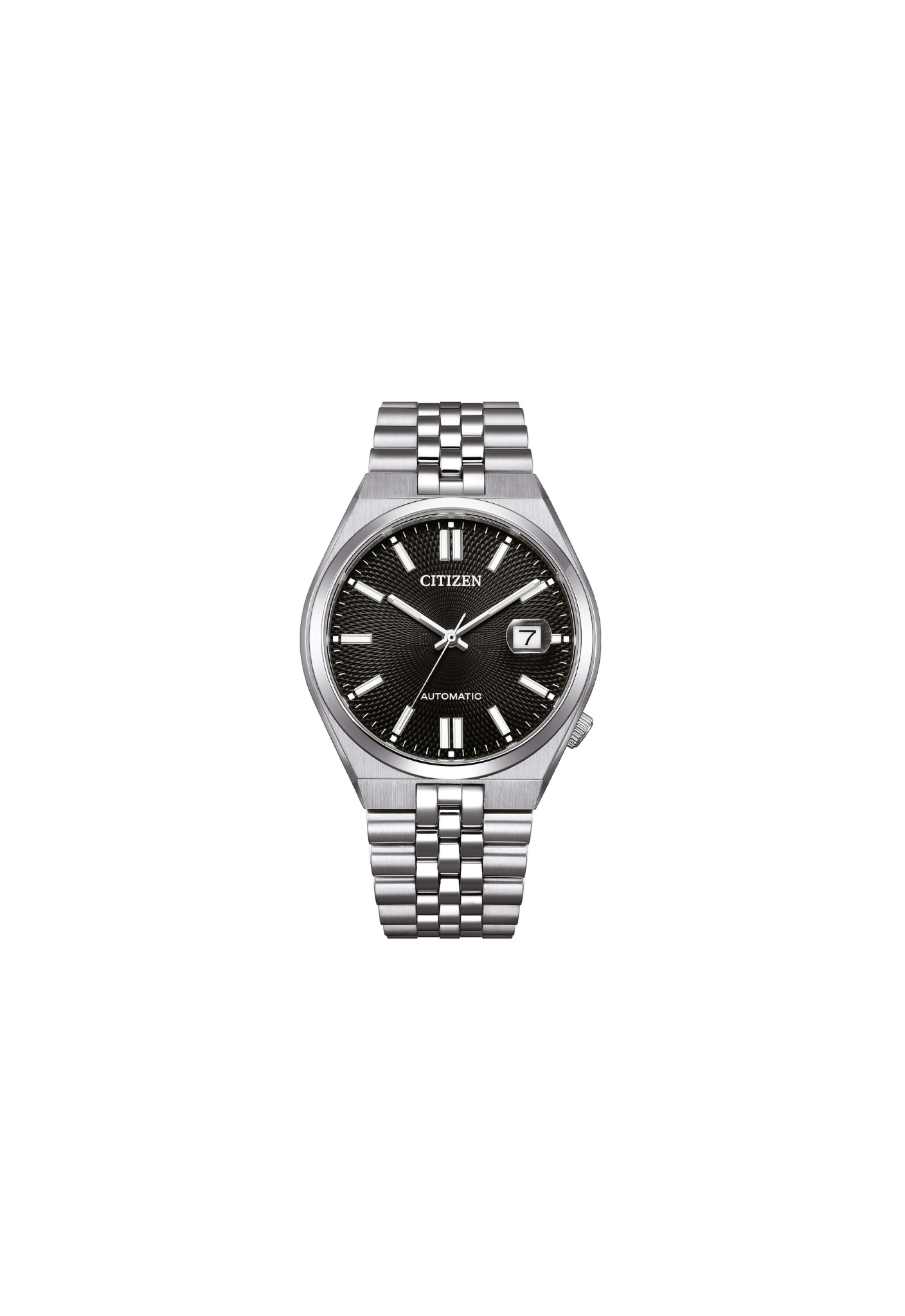 Citizen Tsuyosa 60 Automatico NK0020-55E quadrante nero cassa 40 mm acciaio vetro zaffiro