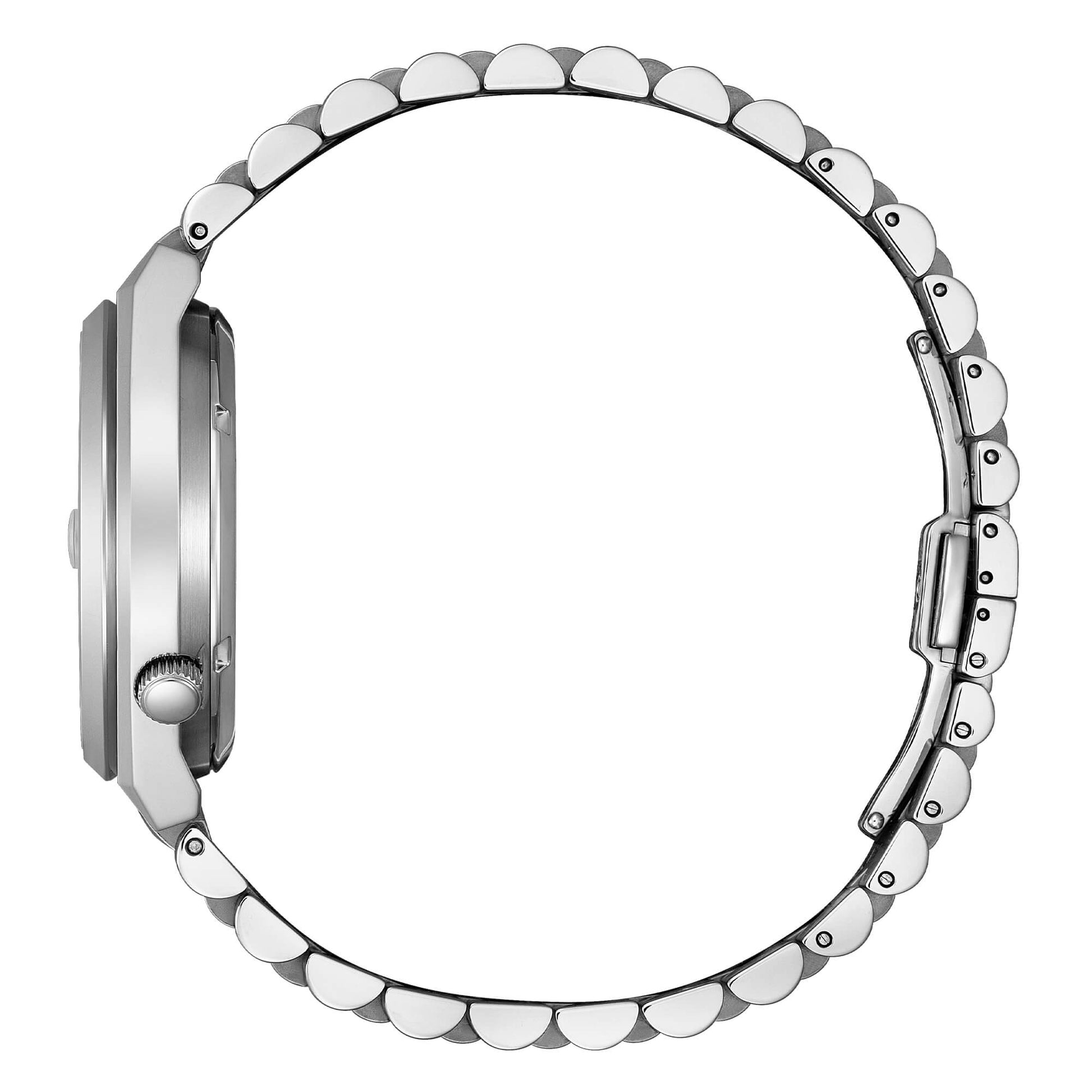 Citizen Tsuyosa 60 Automatico NK0020-55E quadrante nero cassa 40 mm acciaio vetro zaffiro