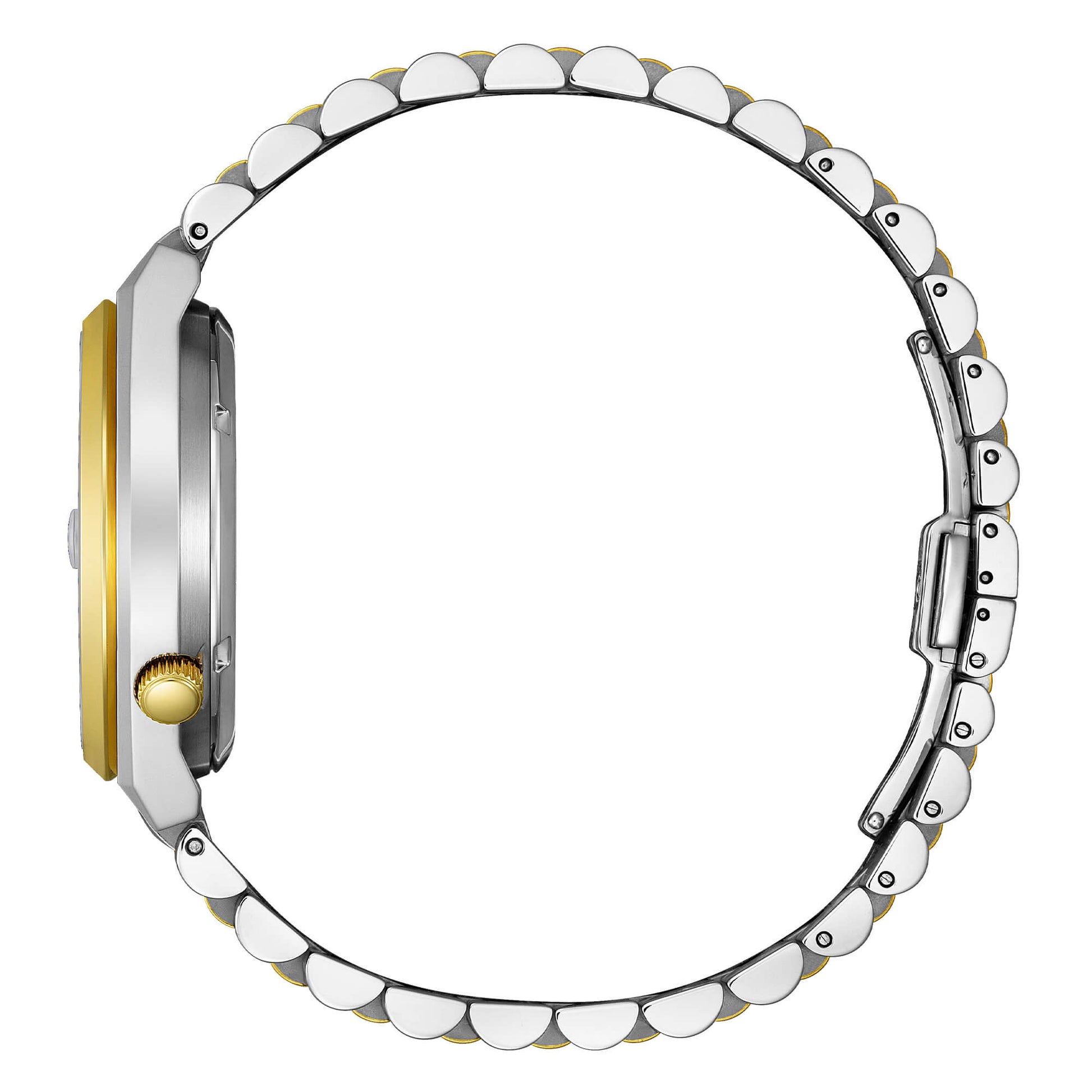 Citizen Tsuyosa Automatico NK0024-54X quadrante verde cassa 40 mm acciaio bicolore vetro zaffiro