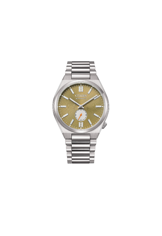 Citizen Tsuyosa NK5010-51X – orologio automatico 40mm quadrante verde, bracciale acciaio, vetro zaffiro, piccoli secondi

