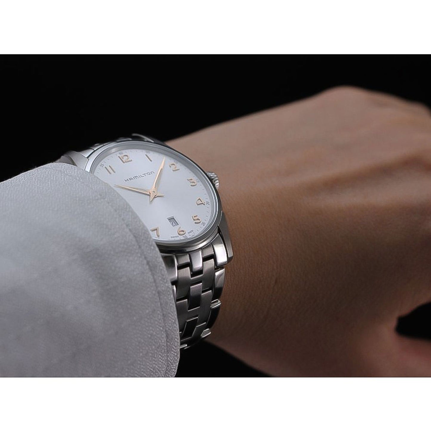 Hamilton Jazzmaster H38511143 – movimento swiss made al quarzo con data