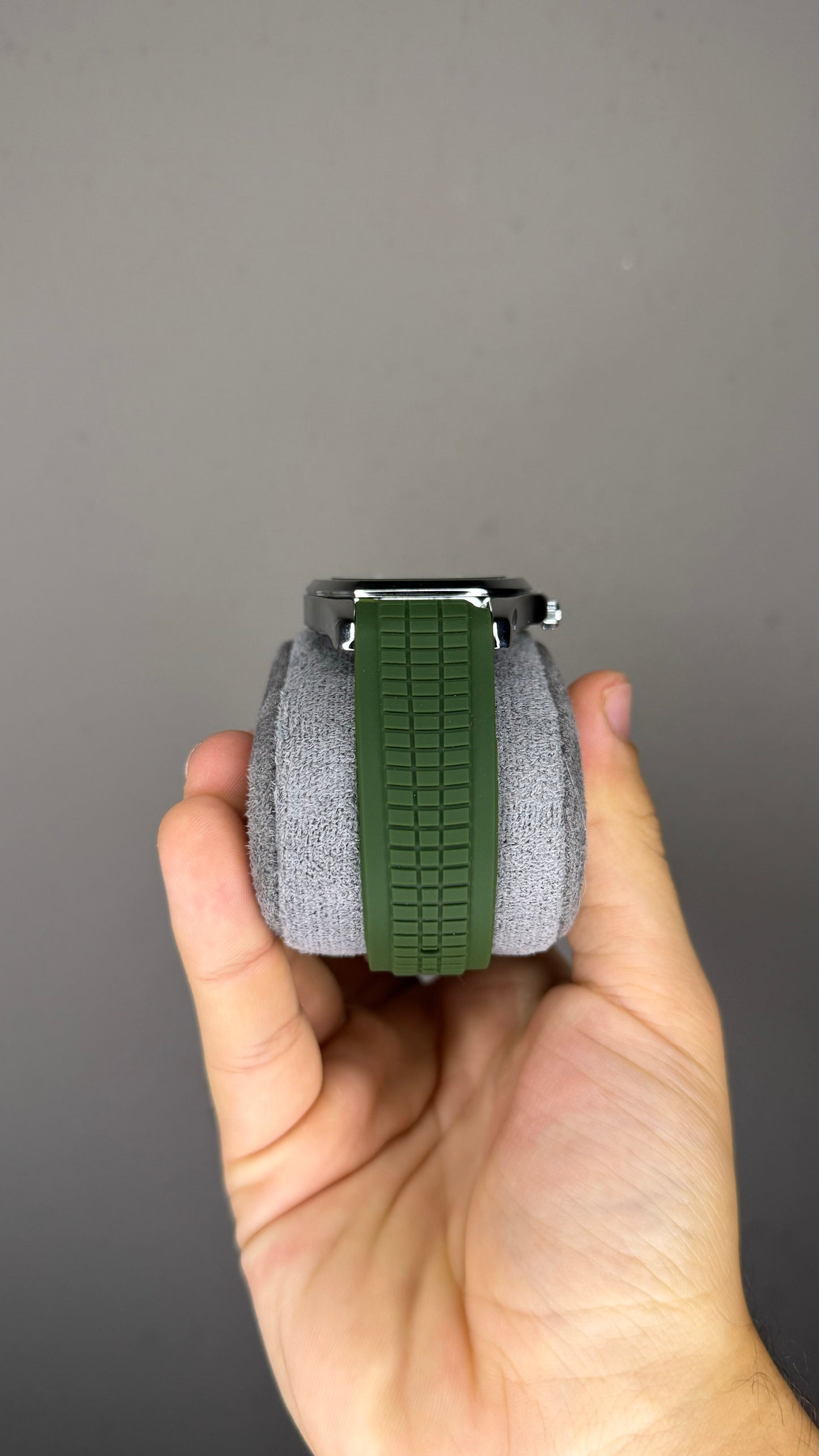 Green Nautilus Style Watch