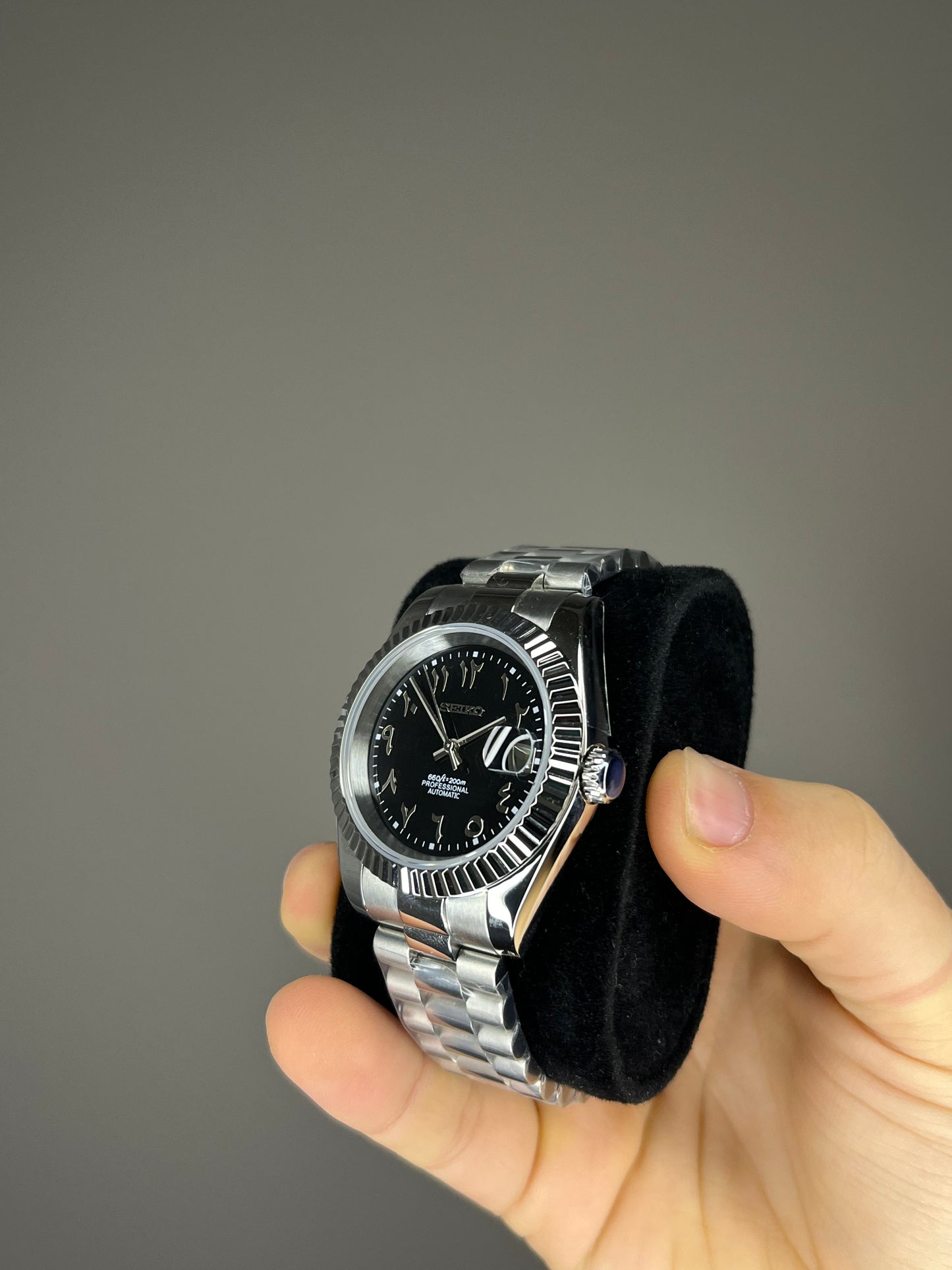 Arabic watch mod black