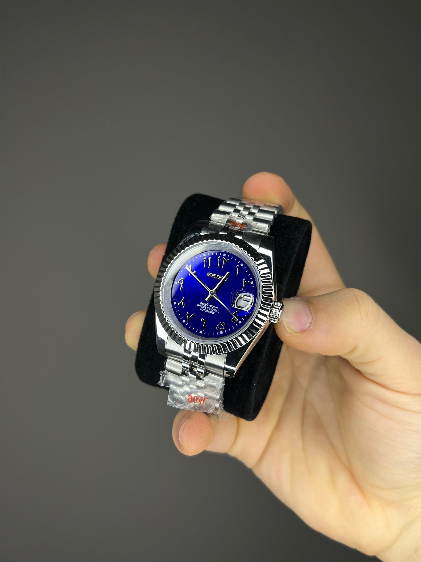 Arabic watch mod blue