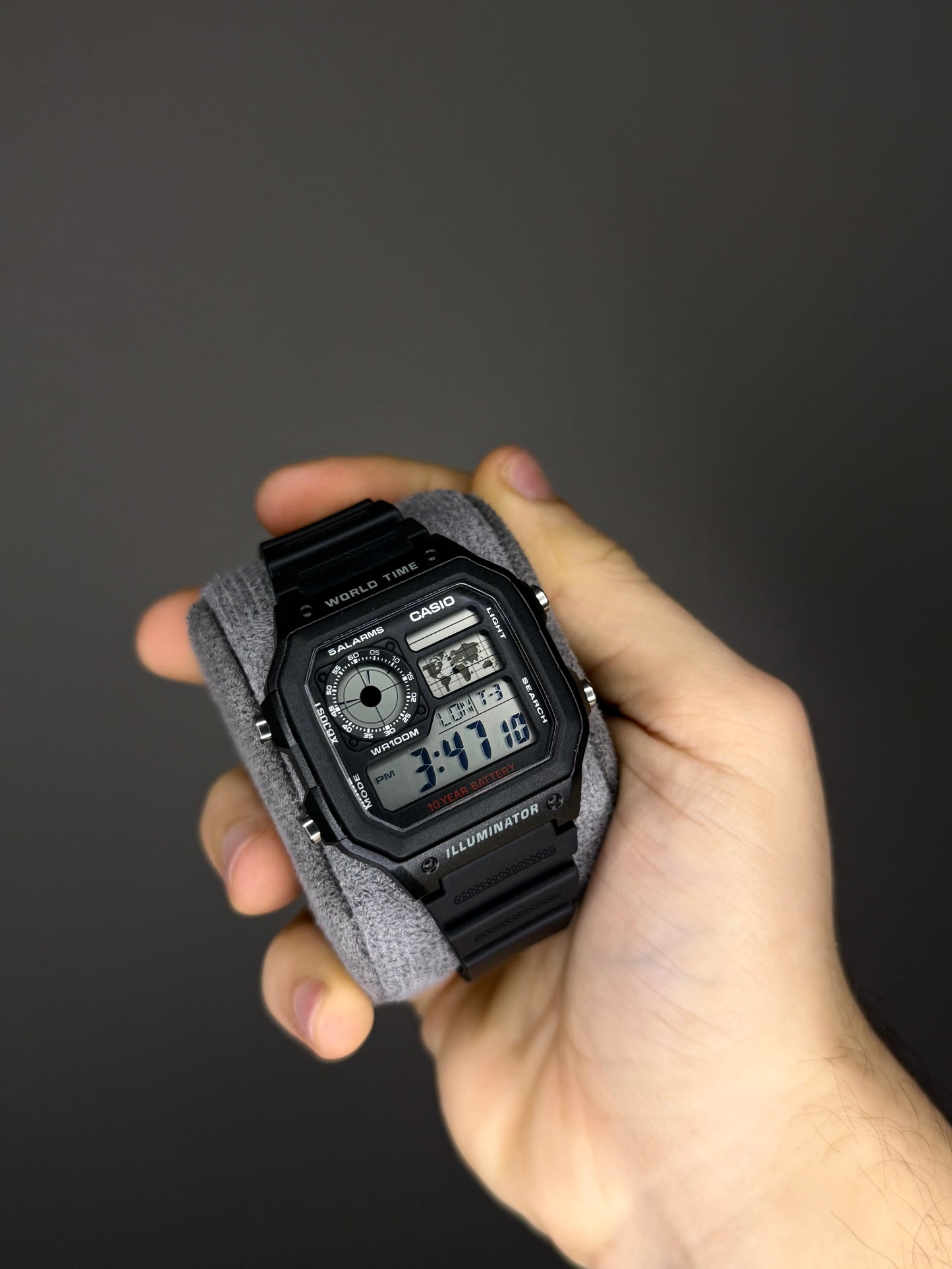 Casio AE-1200WH-1 World Time