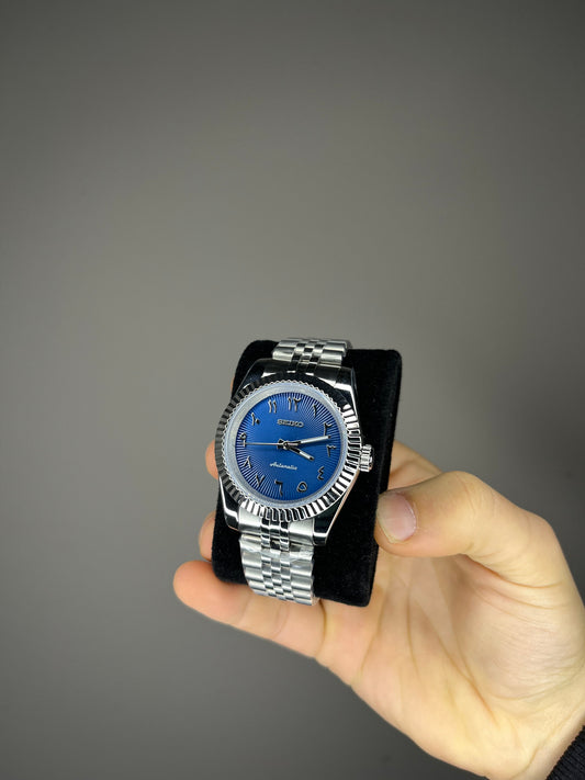 Orologio arabic mod blu