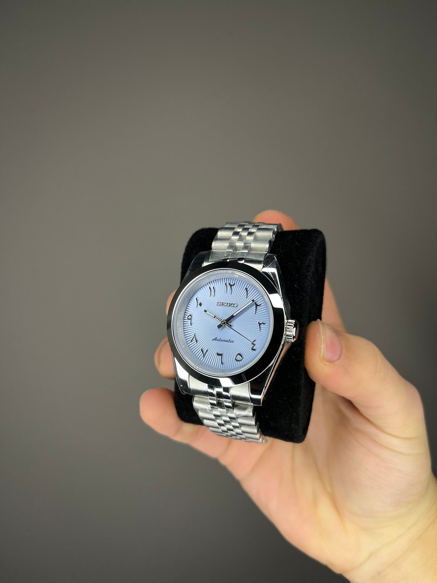 Orologio arabic mod Sky blu