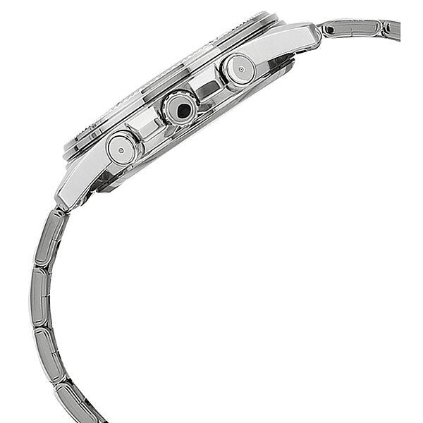 Orologio Casio MTP-1375D-7A bianco in acciaio