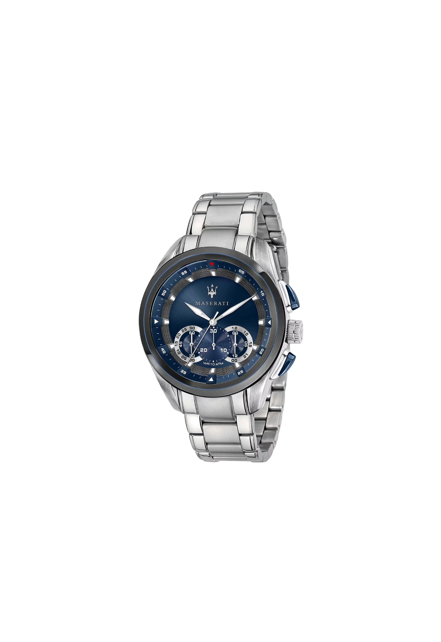 Maserati Traguardo cronografo uomo quarzo blu acciaio 45 mm R8873612014